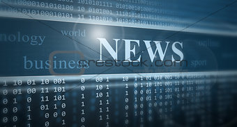 digital news, technology background