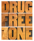 drug free zone in wood type