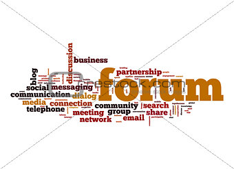 Forum word cloud