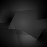 Abstract black shapes background