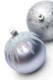 Glittery Christmas ornament ball