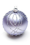 Glittery Christmas ornament ball