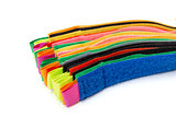 Pack of Colorful Velcro Strips