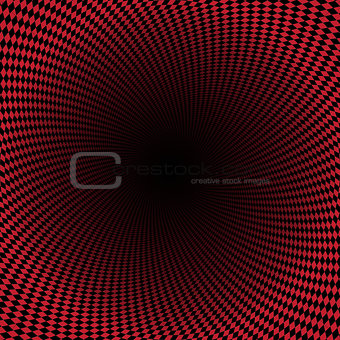 Abstract red checkerd background