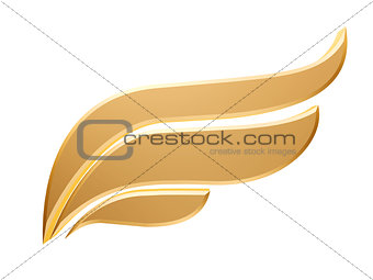 golden wing symbol