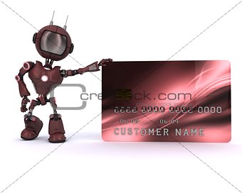 Android with credit card