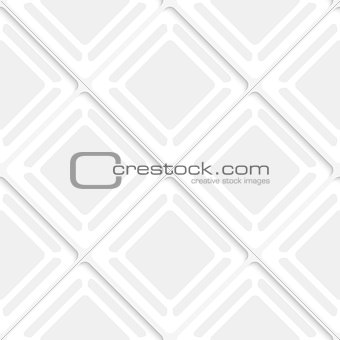 Diagonal gray squares and frames pattern