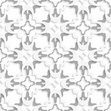 Pattern with white and gray layers