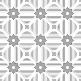White triangles with lines and gray tile ornament