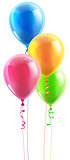 Birthday party balloon set