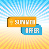 summer offer over rays