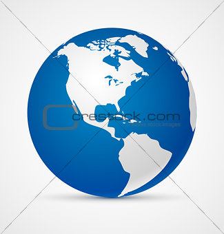 Globe of the world icon
