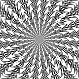 Monochrome abstract spiral background
