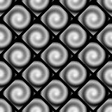 Design seamless spiral movement geometric pattern