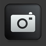 Camera Icon on Square Black Internet Button