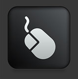 Mouse Icon on Square Black Internet Button