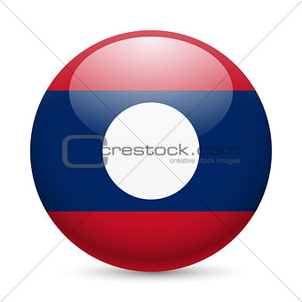 A badge in colours of Laos flag
