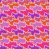 Simple seamless pattern in purple and pink colors