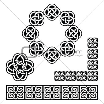 Irish Celtic design - patterns, knots and braids