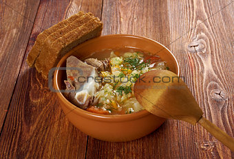Russiancabbage soup - stchi 