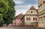 Colorful houses of Brasov