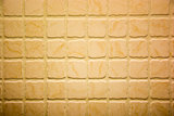 Close up shot of rough terracotta tiles