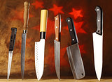  kitchen knives