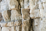 Cracked stone background