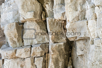 Cracked stone background