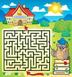 Maze 3 with owl teacher