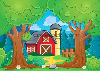 Tree theme with farm 3