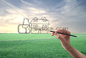 Drawing a House