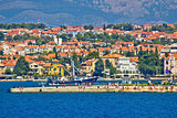 Zadar waterfront sea organs view