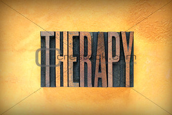 Therapy Letterpress