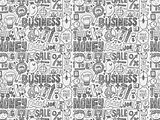 doodle business seamless 