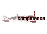 Competence word cloud