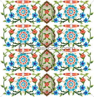 Ottoman motifs design series fifty eight