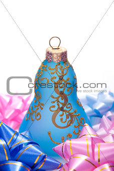 Bell shaped christmas decoration.