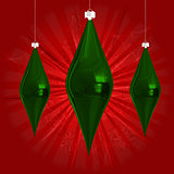 Green Christmas decorations