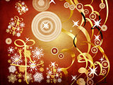 Grunge Christmas background