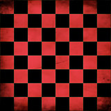 Grunge red checker board
