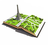 Paris  in the the  open book