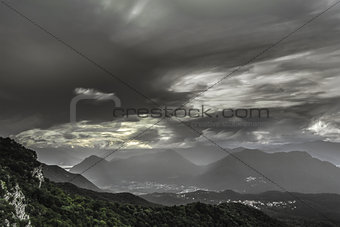 Clouds at the horizon, Campo dei Fiori - Varese