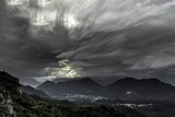 Clouds at the horizon, Campo dei Fiori - Varese