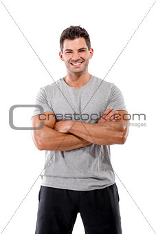 Athletic young man 