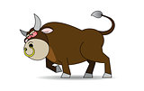 Rabid bull