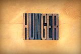 Hunger Letterpress