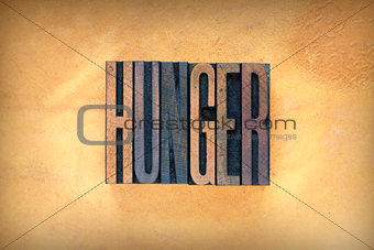 Hunger Letterpress