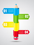 Timeline Infographic Template for Business Vector Illustration.