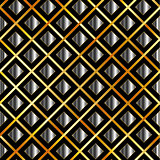 Metallic tiles background